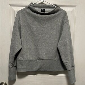 Nike Women's Cowl Neck Gray Sweater